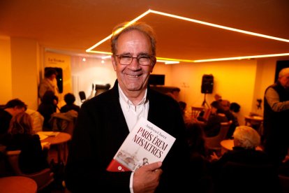 Andreu Claret, ahir a la llibreria La Trenca.