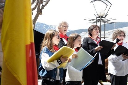 Cantada de caramelles a Ordino