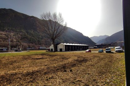 Aquest terreny és una de les opcions que l'FC Andorra es planteja per projectar el nou estadi.