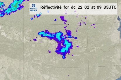 Precipitacions avui al país