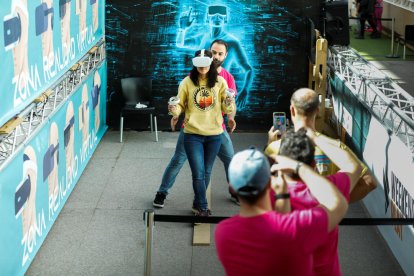 El saló del videojoc ahir al pavelló del Prat Gran.