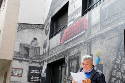 Inaugurat el mural de casa Colltort