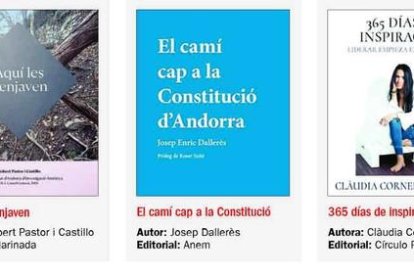 Una vintena de llibres d'autors andorrans aquest Sant Jordi