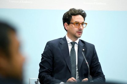 El portaveu del Govern, Guillem Casal, va anunciar ahir els nomenaments.