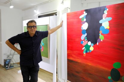 Andreu Buenafuente, ahir a la sala Art al Set, a Escaldes-Engordany.
