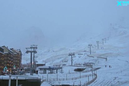 Neu al sector del Pas de la Casa