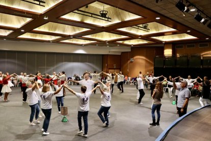 Concurs de colles sardanistes ahir a Encamp