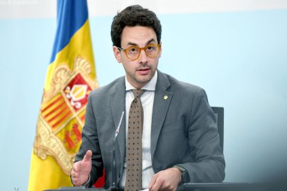 El ministre portaveu, Guillem Casal.