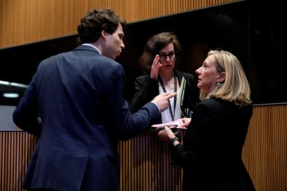 Núria Segués al Consell General.