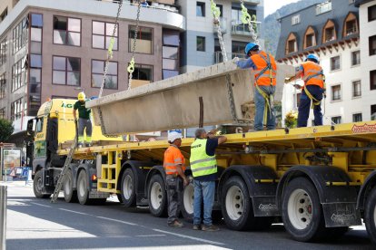 La retirada de les bigues va començar ahir.