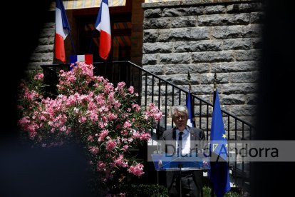 Visita de l'ambaixador Jean-Claude Tribolet