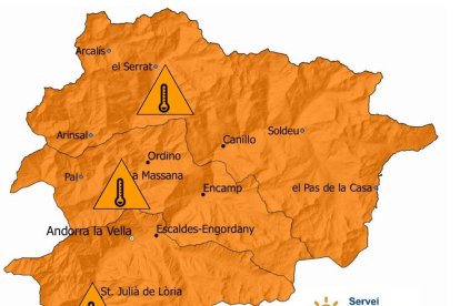 Alerta taronja per temperatures de fins a 38 graus.