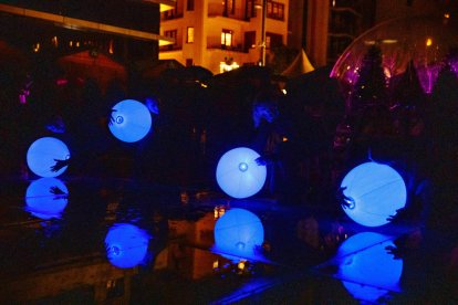 Inauguració de la Fira de Santa Llúcia de Sant Julià.