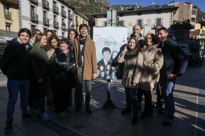 El candidats d'Enclar a Andorra la Vella