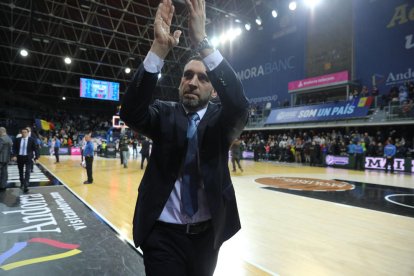 Ibon Navarro torna al poliesportiu