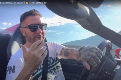 Ferrariman en una publicació a YouTube d'aquesta setmana