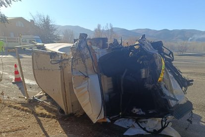 L'altre camió sinistrats