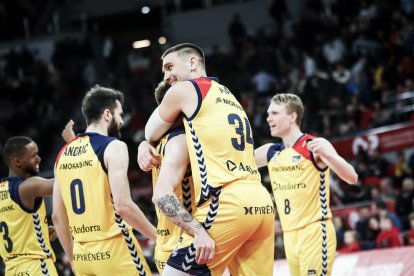 El MoraBanc Andorra va sumar la cinquena victòria del curs.