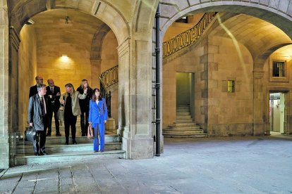 Bonell es reuneix amb la seva homòloga catalana
