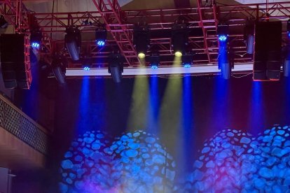 Sobral, durant el concert d'ahir.