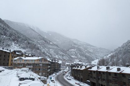 Estat de la carretera general 3 a la Cortinada