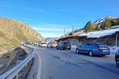 Vehicles aturats provinents d'Andorra