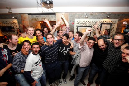 Homenatge a l'equip del segon ascens