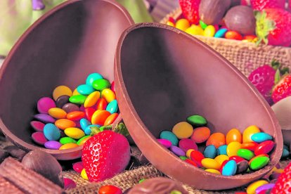 Ous de xocolata