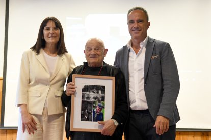 Mossèn Ramon amb el Ministeri i la secretaria d'Estat d'Esports