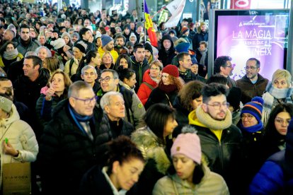 Andorrans i residents a l’avinguda Carlemany al desembre.