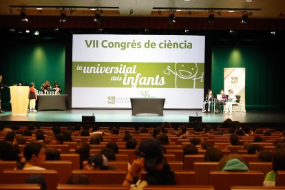 Un instant de l'exposició al Centre de Congressos de la capital