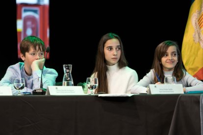 Un moment del Consell d'Infants de la Massana