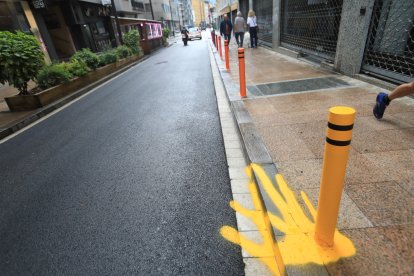 Art al carrer Riberaygua i travesseres