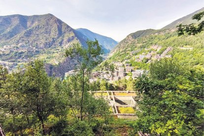 El cementiri de la Plana, a Escaldes-Engordany.