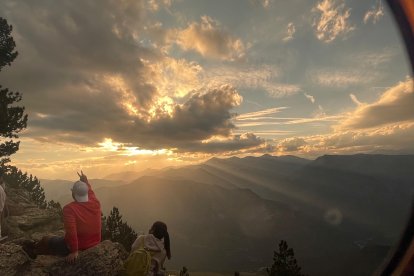 Posta de sol a Naturland