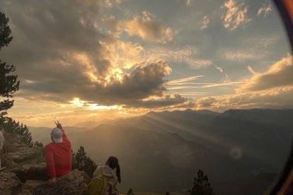 Posta de sol a Naturland