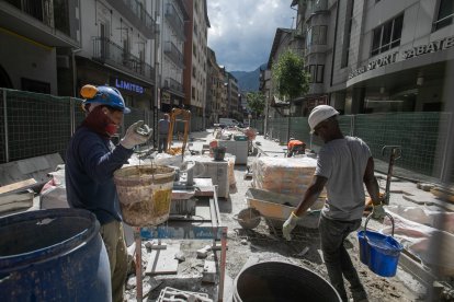 El tram de Carlemany que s’obrirà al públic la setmana que ve.