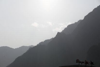 Visibilitat reduïda a causa dels incendis a Canadà