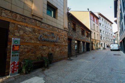 L’antic carrer Major d’Andorra la Vella.