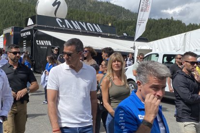 Sánchez i la seva dona, Begoña Gómez.