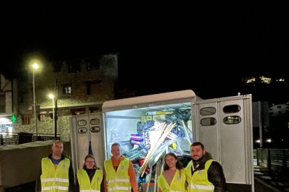 Els agents de l'Associació Internacional de Policies a Andorra es trasllada a València