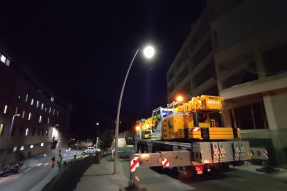 Les obres del comú d'Escaldes