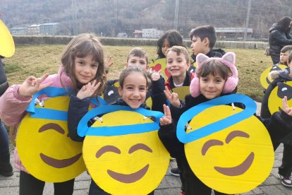 Rua escolar a Santa Coloma