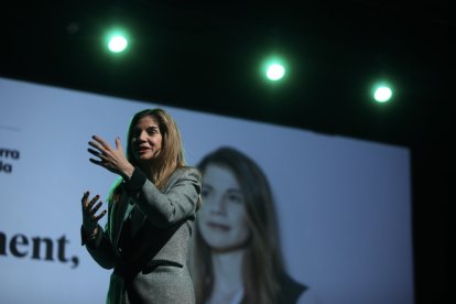 La psiquiatra Marian Rojas-Estapé durant la conferència