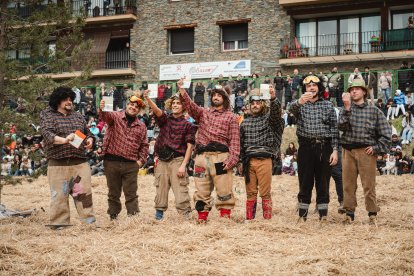 Ball de l'ossa celebrat ahir a Encamp