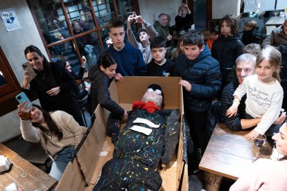 Enterrament del rei Carnestoltes a Ordino