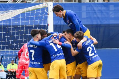 Victòria del FC Andorra contra el Celta B