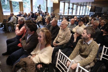 El públic assistent a la presentació del llibre