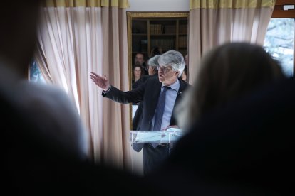 Jean-Claude Tribolet s’acomiada del càrrec.