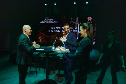 Un moment de la celebració del segon aniversari d’Unnic.